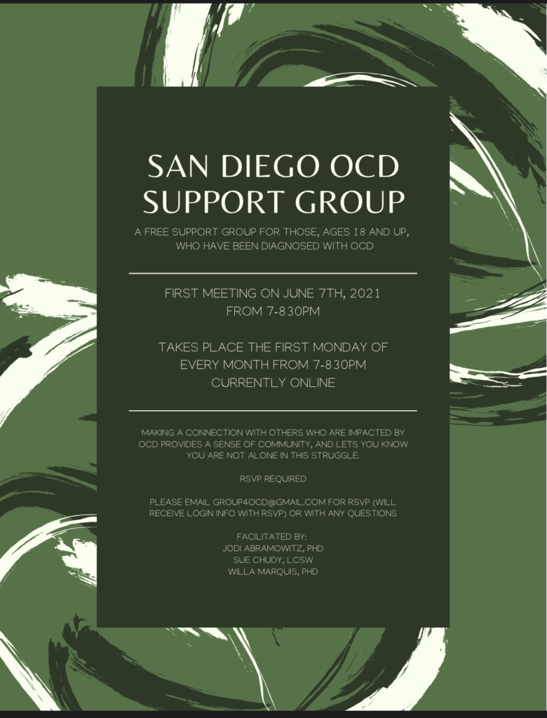International OCD Foundation  Support Groups & Treatment Groups