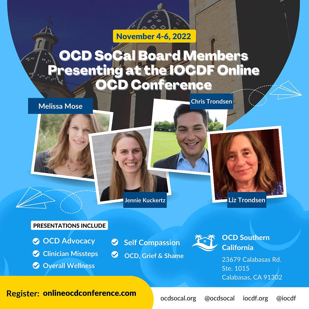 OCDSoCal An Affiliate of the International OCD Foundation